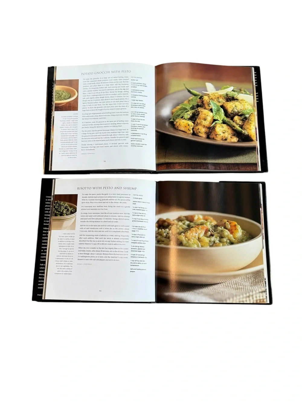 Williams Sonoma Cookbooks Risotto and Potatoes Dust Jackets